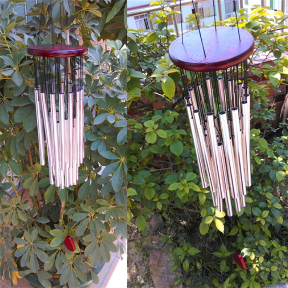 Pendentif carillon éolien en métal, sonnette porte-bonheur, ornement pour  jardin extérieur, porte d'entrée, décoration Feng Shui Q1FD